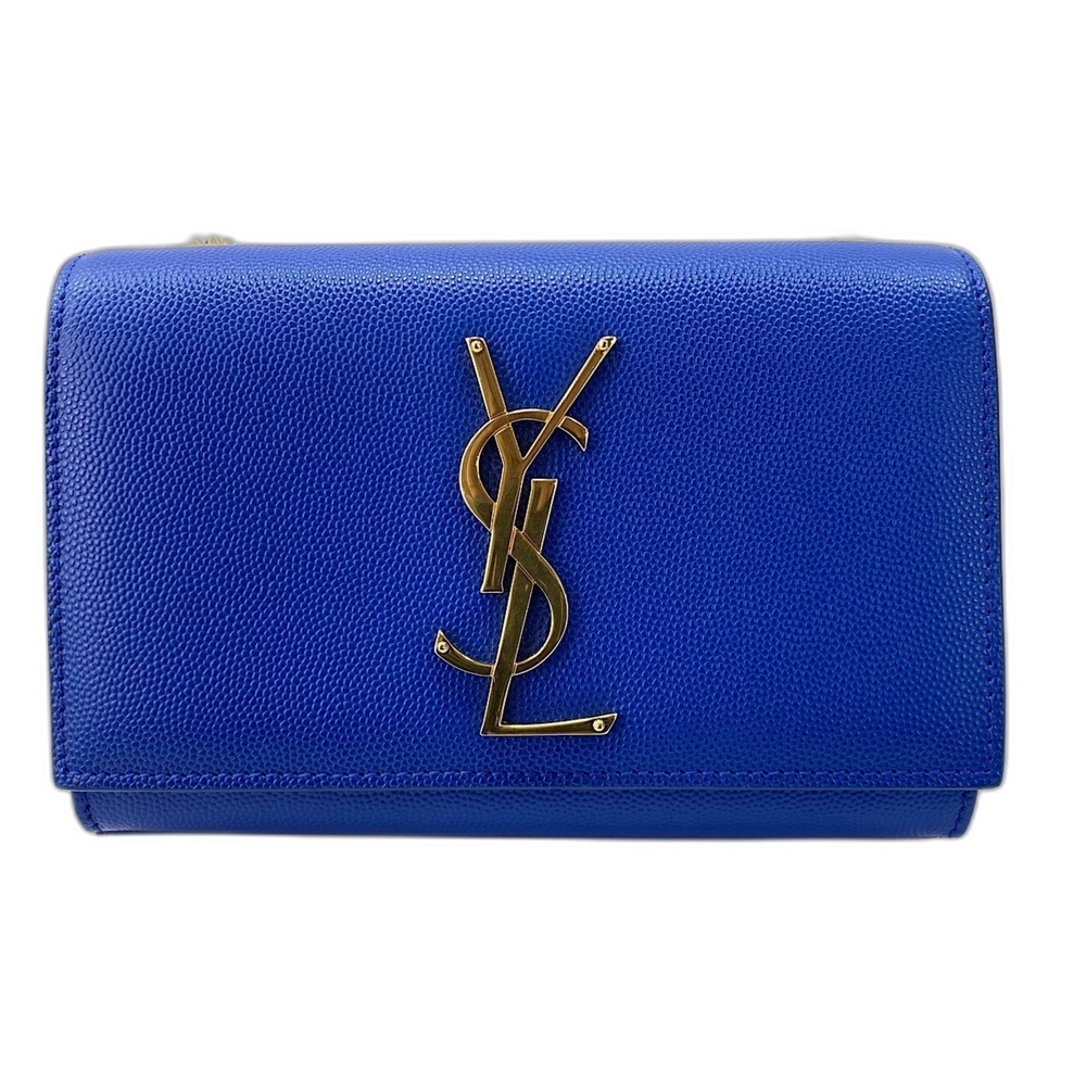 YVES SAINT LAURENT Kate Shoulder Bag, Blue
